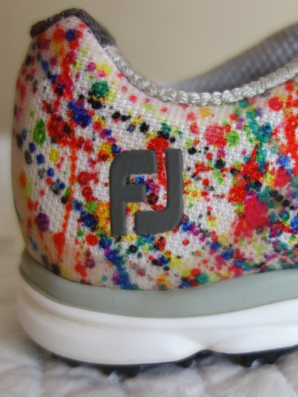 FOOTJOY emPower #98012 Paint Splatter Women’s Golf Shoes – 6.5 - Picture 4 of 10